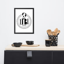 Load image into Gallery viewer, "Bank Black"/The names of all the Black owned banks in the U.S./ Framed poster - A-b1.com