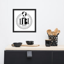 Load image into Gallery viewer, "Bank Black"/The names of all the Black owned banks in the U.S./ Framed poster - A-b1.com