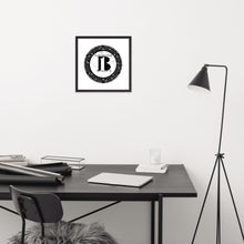 Load image into Gallery viewer, "The New Black Media" /The names of the new Black Media/ Framed poster - A-b1.com