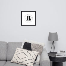 Load image into Gallery viewer, "A B1 World"/Framed poster - A-b1.com
