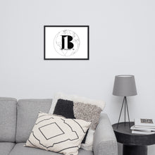 Load image into Gallery viewer, "A B1 World"/Framed poster - A-b1.com