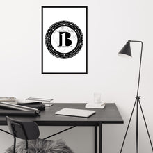 Load image into Gallery viewer, "The New Black Media" /The names of the new Black Media/ Framed poster - A-b1.com