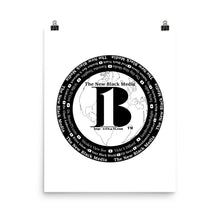 Load image into Gallery viewer, "The New Black Media", displayed are the names of the members of the new Black media/ Poster - A-b1.com