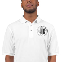 Load image into Gallery viewer, "A-B1 World" Trademark Men's Premium Polo in White, Grey, Black,