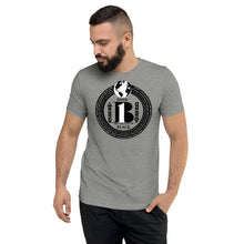 Load image into Gallery viewer, "Bank Black", displayed are the names of all Black owned banks in the U.S./Black, Black "B"/Short sleeve t-shirt in many colors - A-b1.com