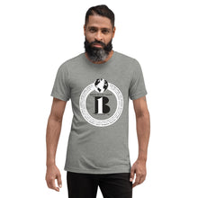 Load image into Gallery viewer, "Birth of A-B1 Nation" Globe, Blk B, White Circle/Short sleeve t-shirt