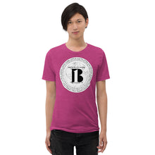 Load image into Gallery viewer, "Birth of A-b1 Nation", displayed are the names of many prominent B1 figures in our history/ White, Black "B"/Short sleeve t-shirt in many colors - A-b1.com