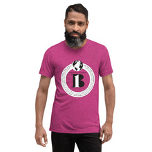 Load image into Gallery viewer, "Birth of A-B1 Nation" Globe, Blk B, White Circle/Short sleeve t-shirt