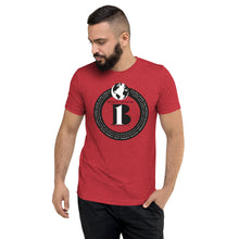Load image into Gallery viewer, "Birth of A-b1 Nation", displayed are the names of many prominent B1 figures in our history/ Top of Globe, Black, Black "B"/Short sleeve t-shirt in many colors - A-b1.com