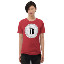 Load image into Gallery viewer, "Birth of A-b1 Nation", displayed are the names of many prominent B1 figures in our history/ White, Black "B"/Short sleeve t-shirt in many colors - A-b1.com