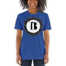 Load image into Gallery viewer, "The New Black Media", displayed are the names of the members of the new Black media/ Black "B"/Short sleeve t-shirt in many colors - A-b1.com