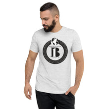 Load image into Gallery viewer, "Birth of A-b1 Nation", displayed are the names of many prominent B1 figures in our history/ Top of Globe, Black, Black "B"/Short sleeve t-shirt in many colors - A-b1.com