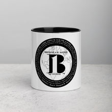 Load image into Gallery viewer, "Birth of A-B1 Nation", Displayed are the names of many prominent B1 figures in our history/Mug with Color inside - A-b1.com