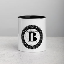 Load image into Gallery viewer, "The New BLack Media" Displayed are the names of  the preeminent members of "The New Black Media" v1/Mug with Color Inside - A-b1.com