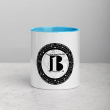 Load image into Gallery viewer, "The New BLack Media" Displayed are the names of  the preeminent members of "The New Black Media" v1/Mug with Color Inside - A-b1.com