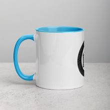 Load image into Gallery viewer, "Bank Black", Displayed are the names of all of the Black owned banks in the country/ Mug with Color Inside - A-b1.com
