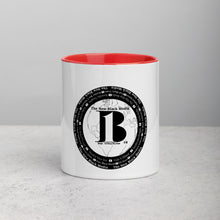 Load image into Gallery viewer, "The New BLack Media" Displayed are the names of  the preeminent members of "The New Black Media" v1/Mug with Color Inside - A-b1.com