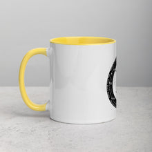 Load image into Gallery viewer, "The New BLack Media" Displayed are the names of  the preeminent members of "The New Black Media" v1/Mug with Color Inside - A-b1.com