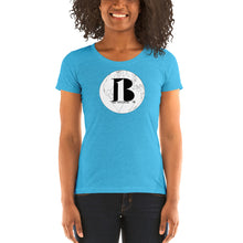 Load image into Gallery viewer, "A-b1 World"/Ladies' short sleeve t-shirt in many colors - A-b1.com