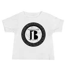 Load image into Gallery viewer, &quot;Birth of A-b1 Nation&quot;, displayed are the names of many prominent B1 figures in our history/ Black, Black &quot;B&quot;/Baby Jersey Short Sleeve Tee in many colors - A-b1.com
