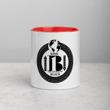 Load image into Gallery viewer, &quot;Bank Black&quot;, Displayed are the names of all of the Black owned banks in the country/ Mug with Color Inside - A-b1.com

